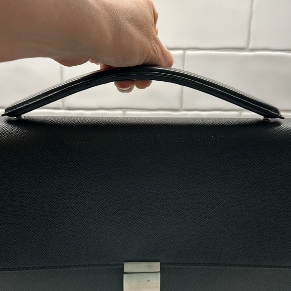 Louis Vuitton Taiga Porte Document Angara Briefcase Ardoise MB0092 - Picture 8 of 11